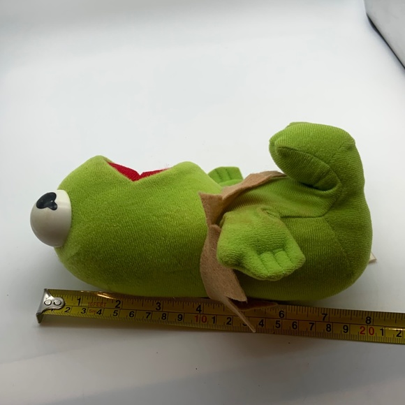 Vintage Jim Henson Baby Kermit the Frog 8" Muppet Plush Doll 1987 - Picture 16 of 16